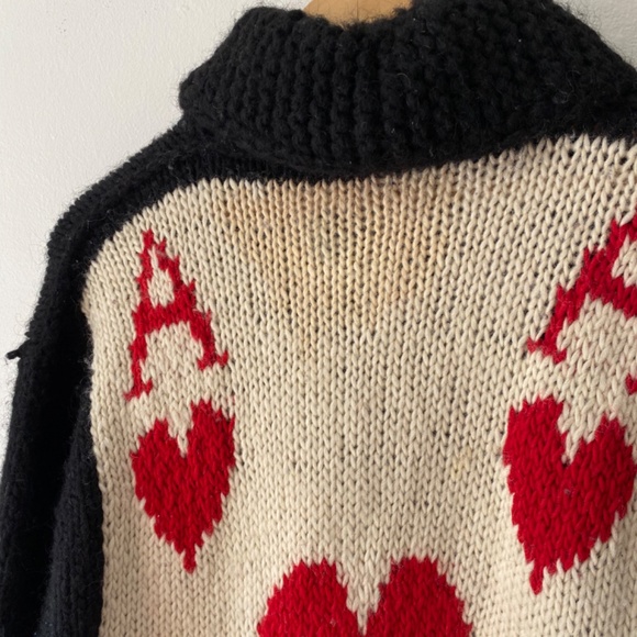 Rare Vintage Holt Renfrew 100% Wool Sweater - Picture 4 of 5